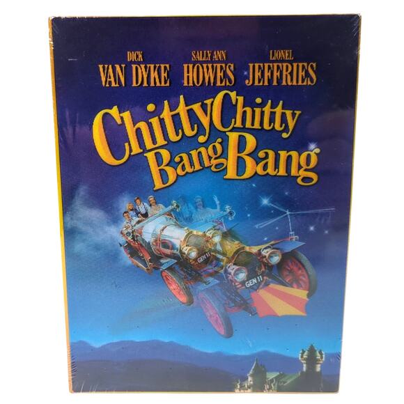 Chitty Chitty Bang Bang 1968 Special Edition DVD 2-Disc Set Lenticular Cover New - Picture 1 of 3